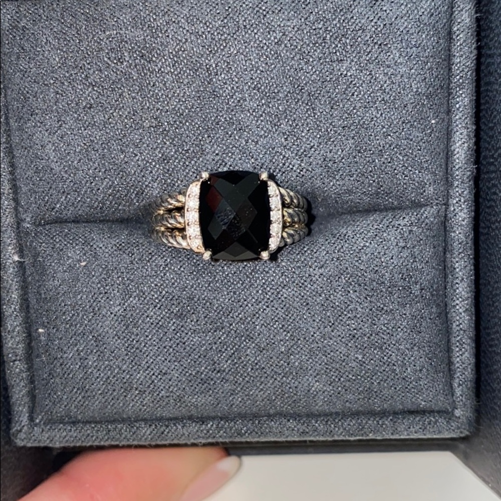 David Yurman ring petite Wheaton ring black